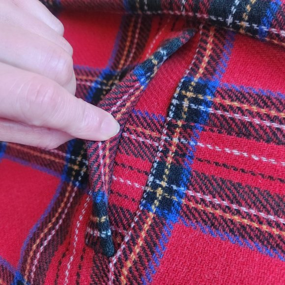 NWT Something Navy Plaid Tartan Blazer Coat "Marley" - Picture 10 of 16